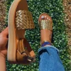 Handwoven Leather Open Toe Huarache Sandal All Sizes