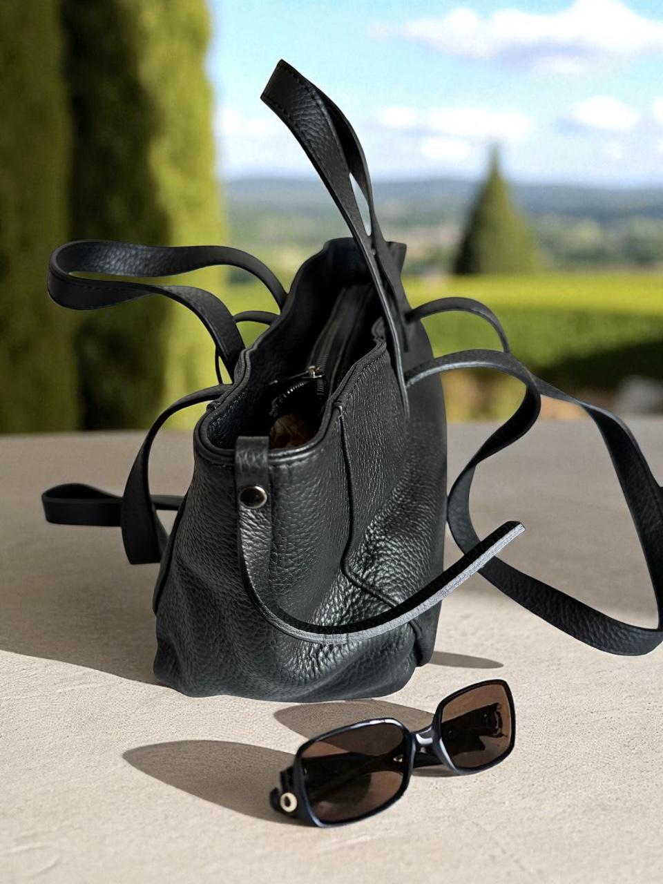 Large Leather Tote Bag Handmade Italian Shoulder Women